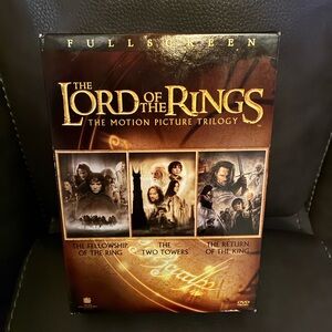 The Lord of the Rings DVD Trilogy